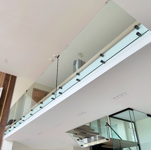 Standoff Glass Railing System