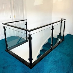 Custom Stair Glass Railing