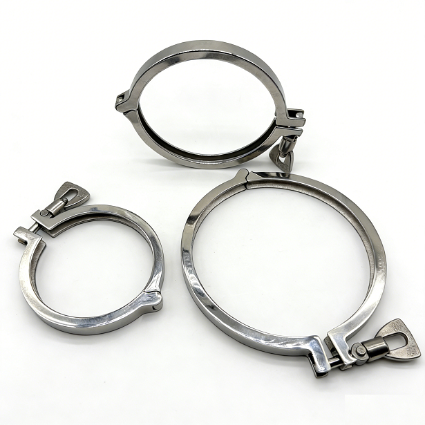 Sanitary Tri Clamp Clips Connector Clamping Hygienic Industrial