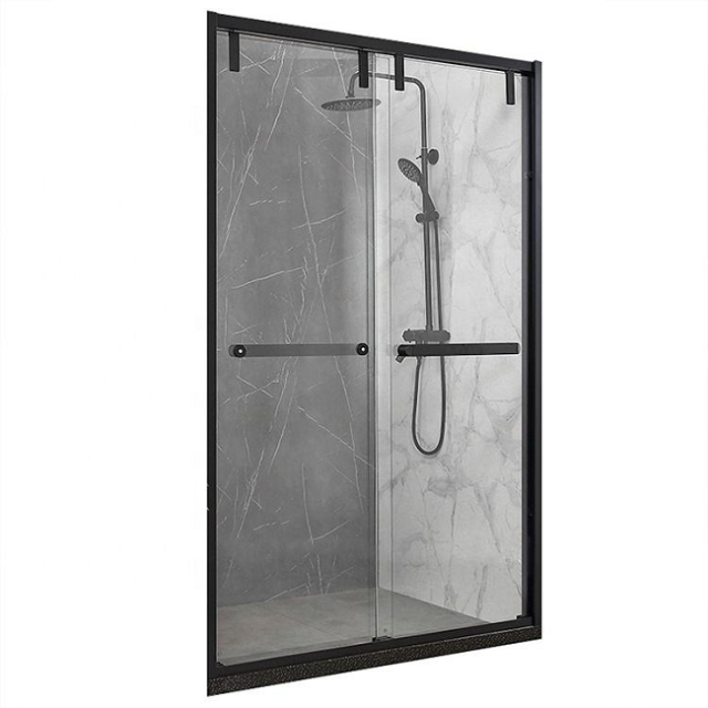 Sliding Door Bathroom Tempered Glass Panel Shower Door