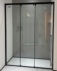 Stainless Steel Sliding Glass Shower Door