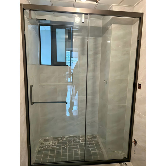 Stainless Steel Sliding Glass Shower Door