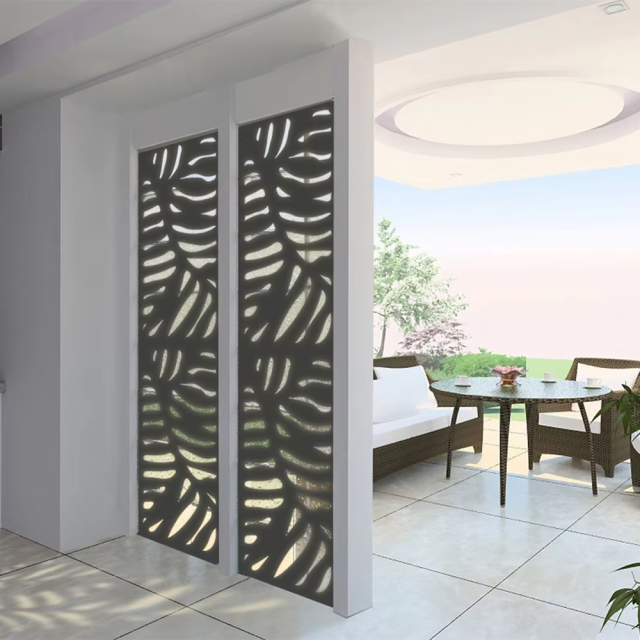 Decorative Perforated Aluminum Private Garden Fences