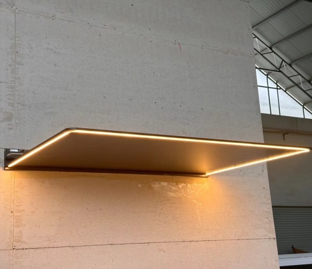 Aluminum Awnings for Doors Exterior Rain Snow Sunlight Protection