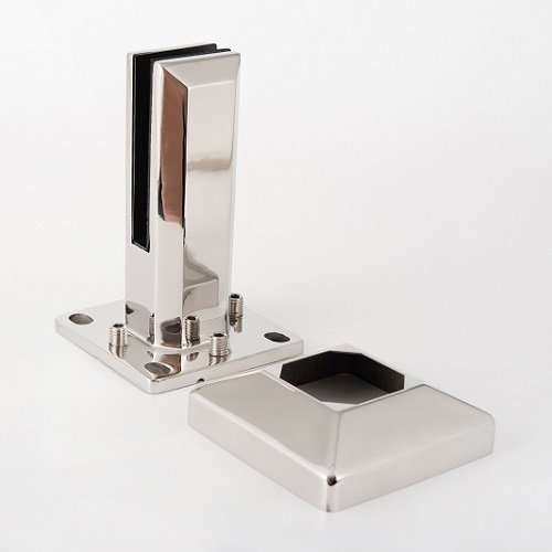 Frameless Glass Railing  Stainless Steel Duplex 2205 glass Spigots