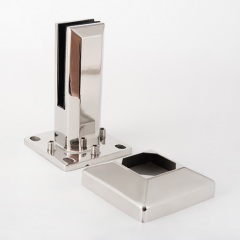 Frameless Glass Railing  Stainless Steel Duplex 2205 glass Spigots