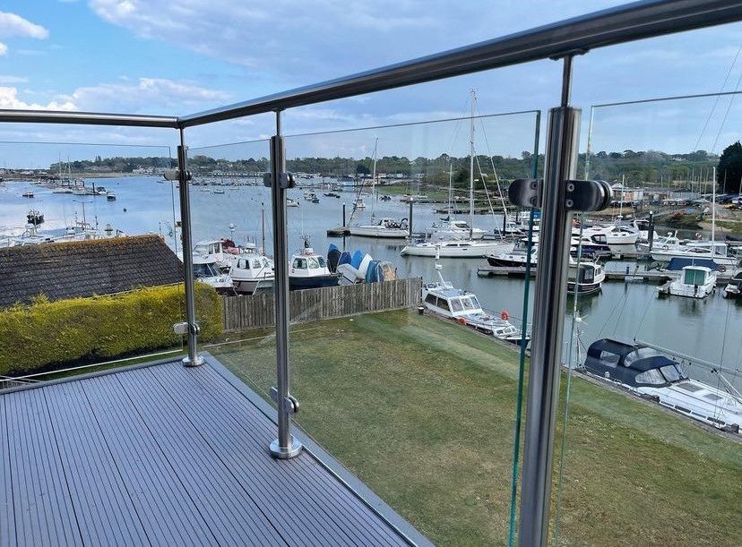 Balcony Design Stainless Steel Handrail Post