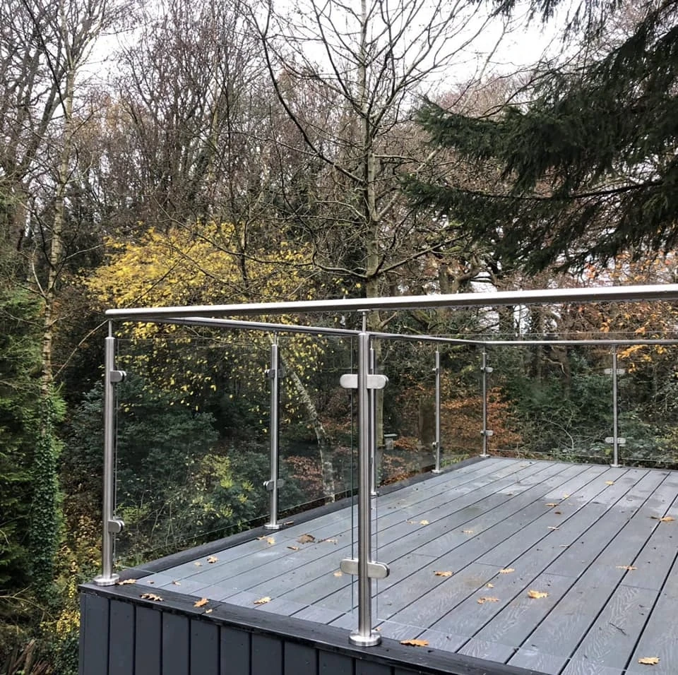 Balcony Design Stainless Steel Handrail Post