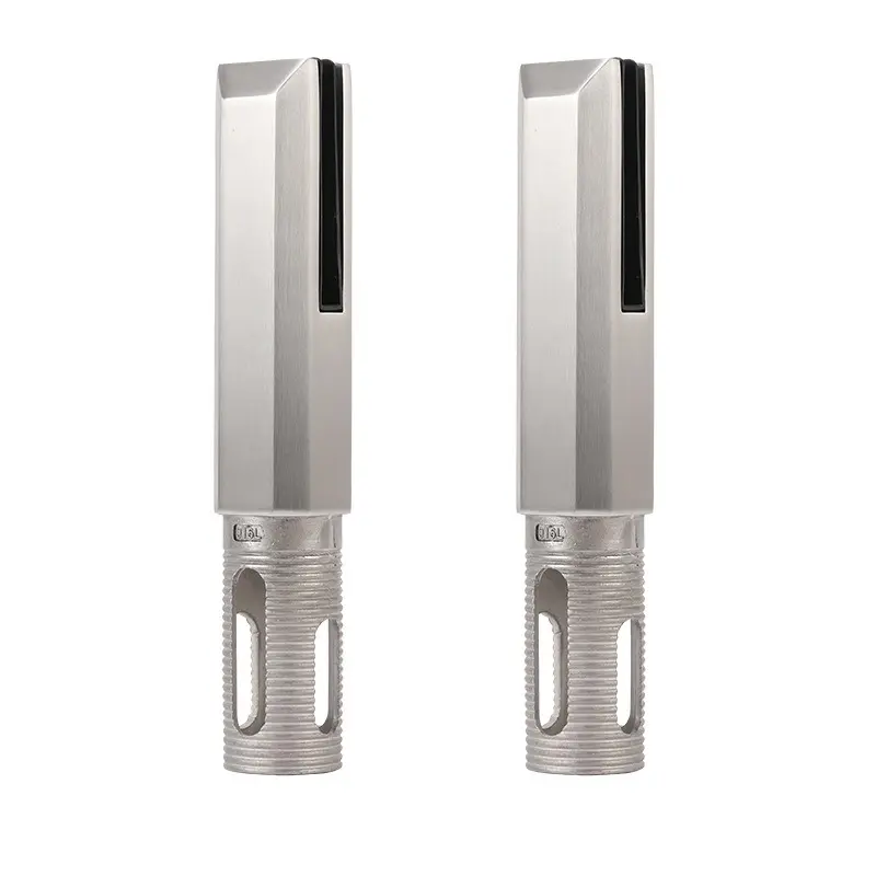 Stainless Steel 316 Core Drilled Glass Spigot for Frameless Pool Fence