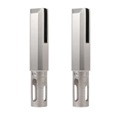 Stainless Steel 316 Core Drilled Glass Spigot for Frameless Pool Fence
