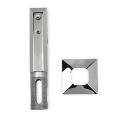 Stainless Steel 316 Core Drilled Glass Spigot for Frameless Pool Fence