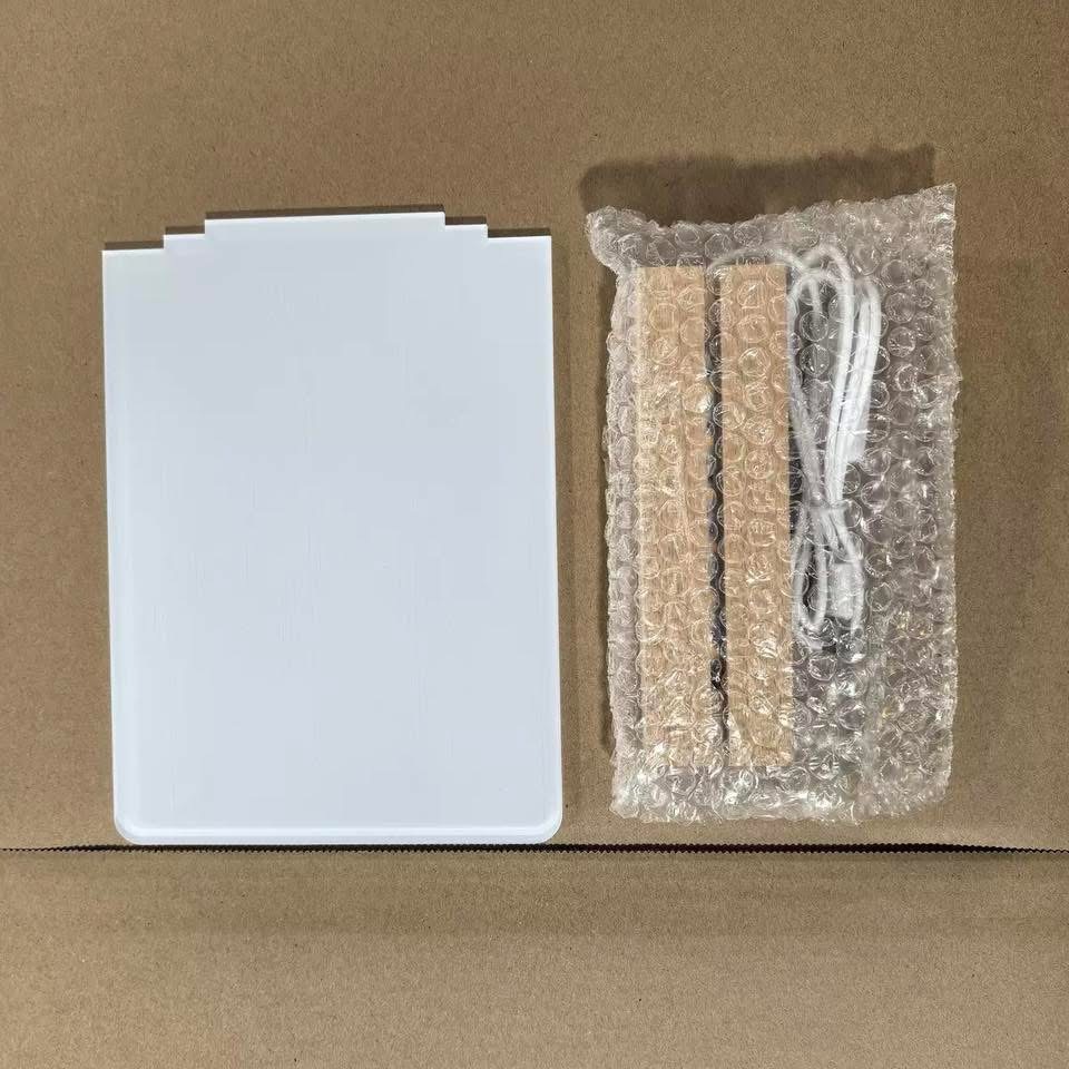 Sublimation 190mm*150mm Acrylic Picture Frame with Light