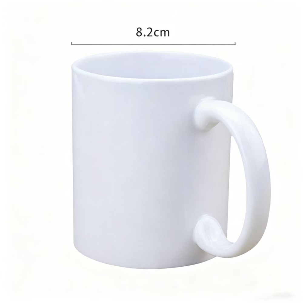 Yisli 36packs 11oz Colorful Inside Sublimation White Ceramic Coffee Mugs With Colorful Handle