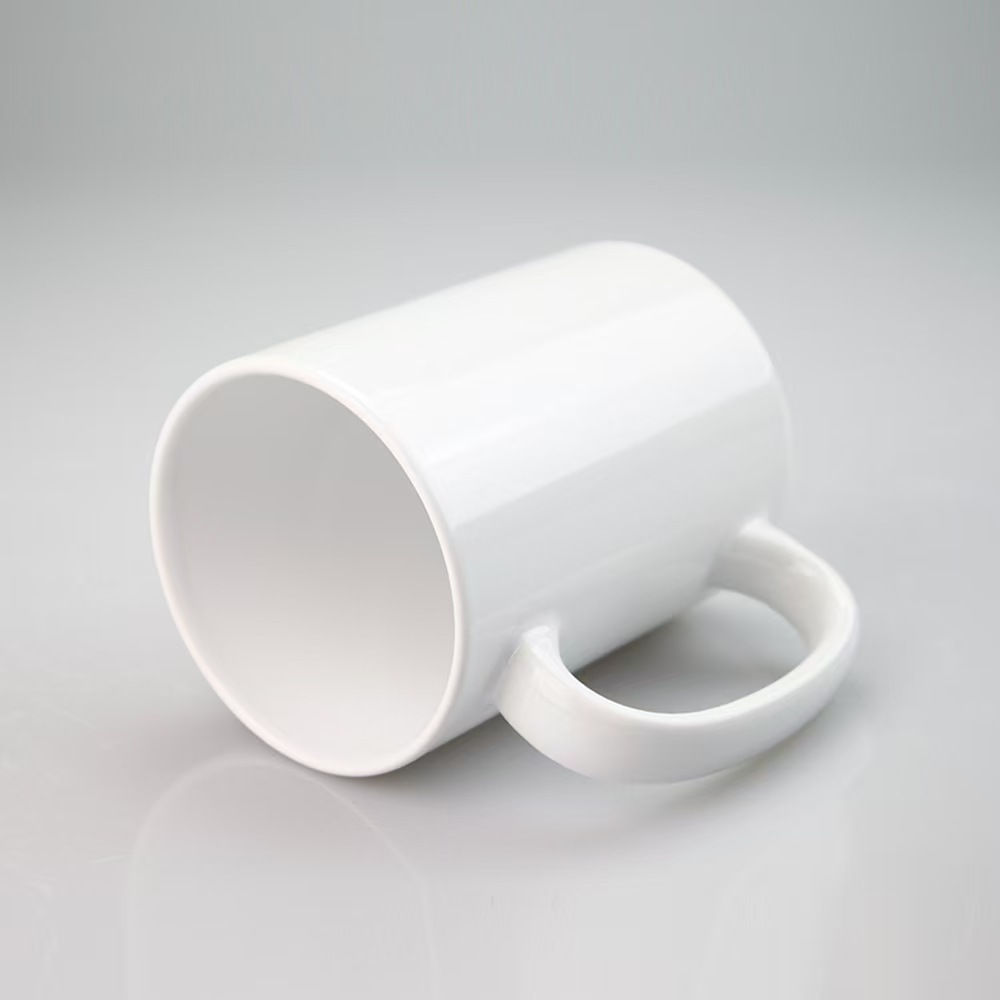 Yisli 36packs 11oz/15oz Sublimation White Ceramic Coffee Mugs With Handle Colorful Inside Sublimation UV DTF Ceramic Mugs With Handle