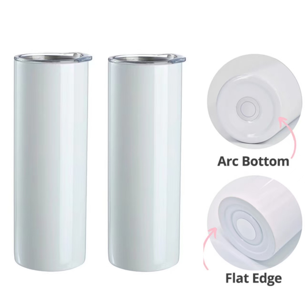 20oz Flat Edge Tumblers