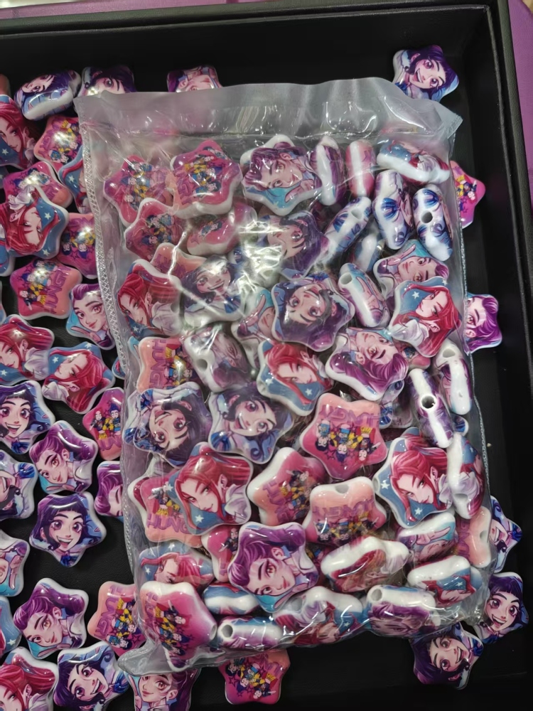 Resin Beads,Mixed Four Designs,Free Shipping and No Extra Fee,Pen Beads