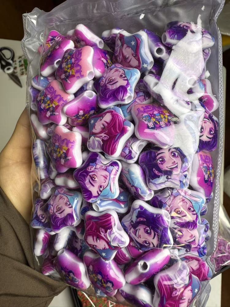Resin Beads,Mixed Four Designs,Free Shipping and No Extra Fee,Pen Beads