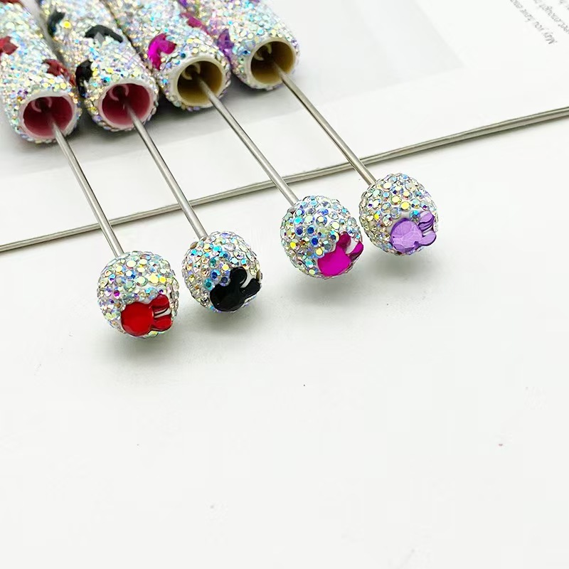 Rabbit Diamond Beads Pen Easter pen with Different Designs,Free Shipping