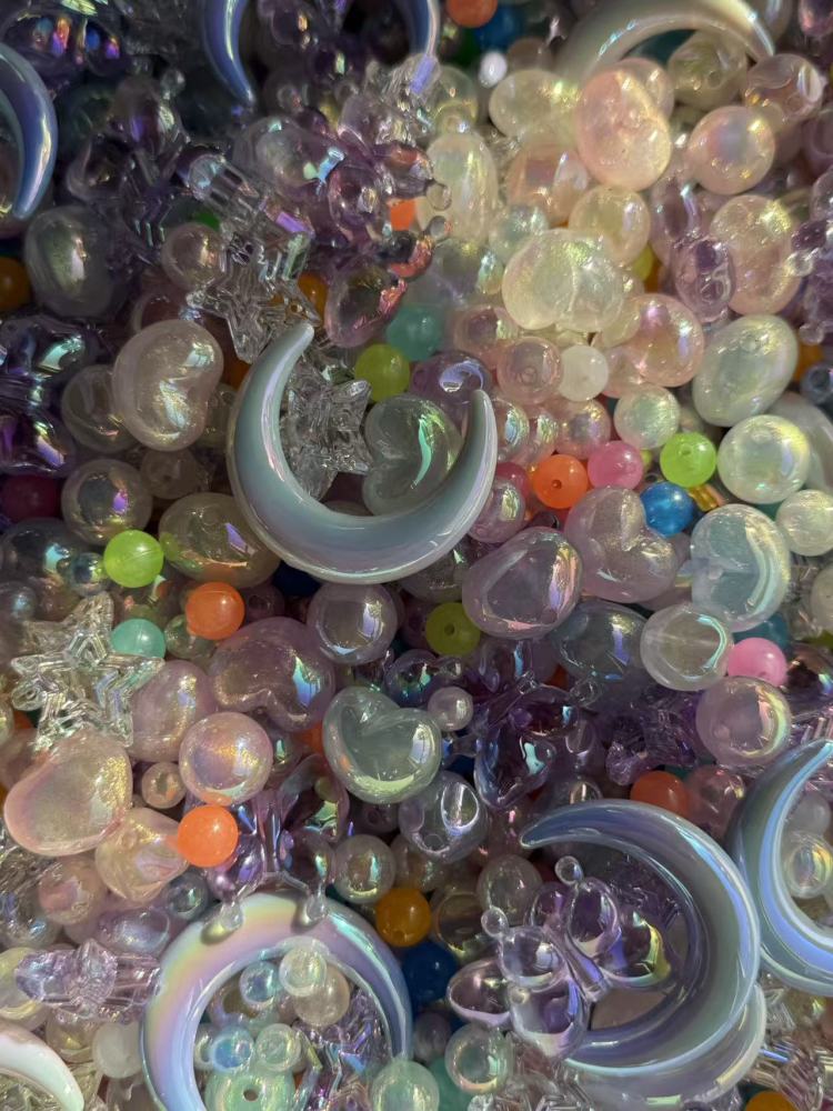 Glow Beads Livestream Pen Beads/Keychain Beads/Bracelet beads/Car hanging beads