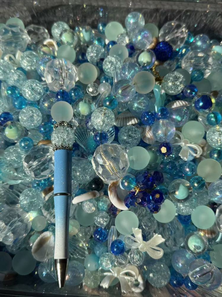 Ocean Mysterious Livestream Pen Beads/Keychain Beads/Bracelet beads/Car hanging beads