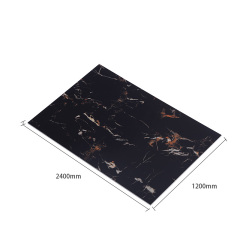 New Design Flame Retardant PVC UV Marble Sheet for Home Decoration