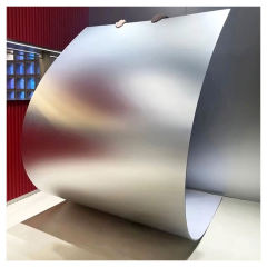 metallic texture Bamboo Charcoal Fiber Board Wood Veneer Panel Flexible