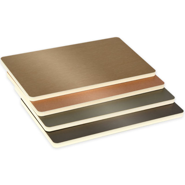 metallic texture Bamboo Charcoal Fiber Board Wood Veneer Panel Flexible