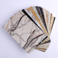 New Design Flame Retardant PVC UV Marble Sheet for Home Decoration