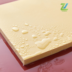 Bamboo Charcoal Fiber Board Wood Veneer Panel Flexible