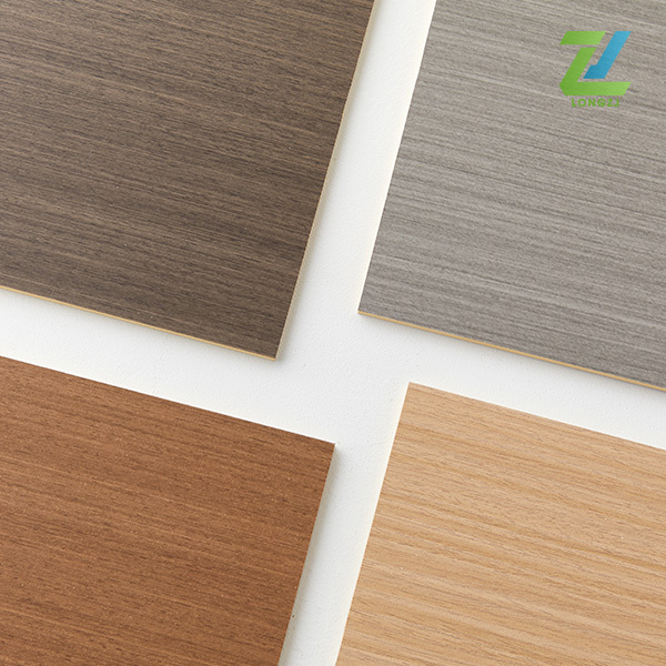 Bamboo Charcoal Fiber Board Wood Veneer Panel Flexible