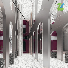 Bamboo Charcoal Fiber Board Wood Veneer Panel Flexible