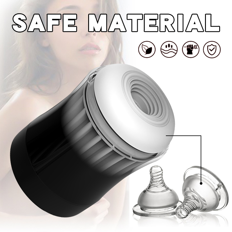 Double-pass masturbation cup