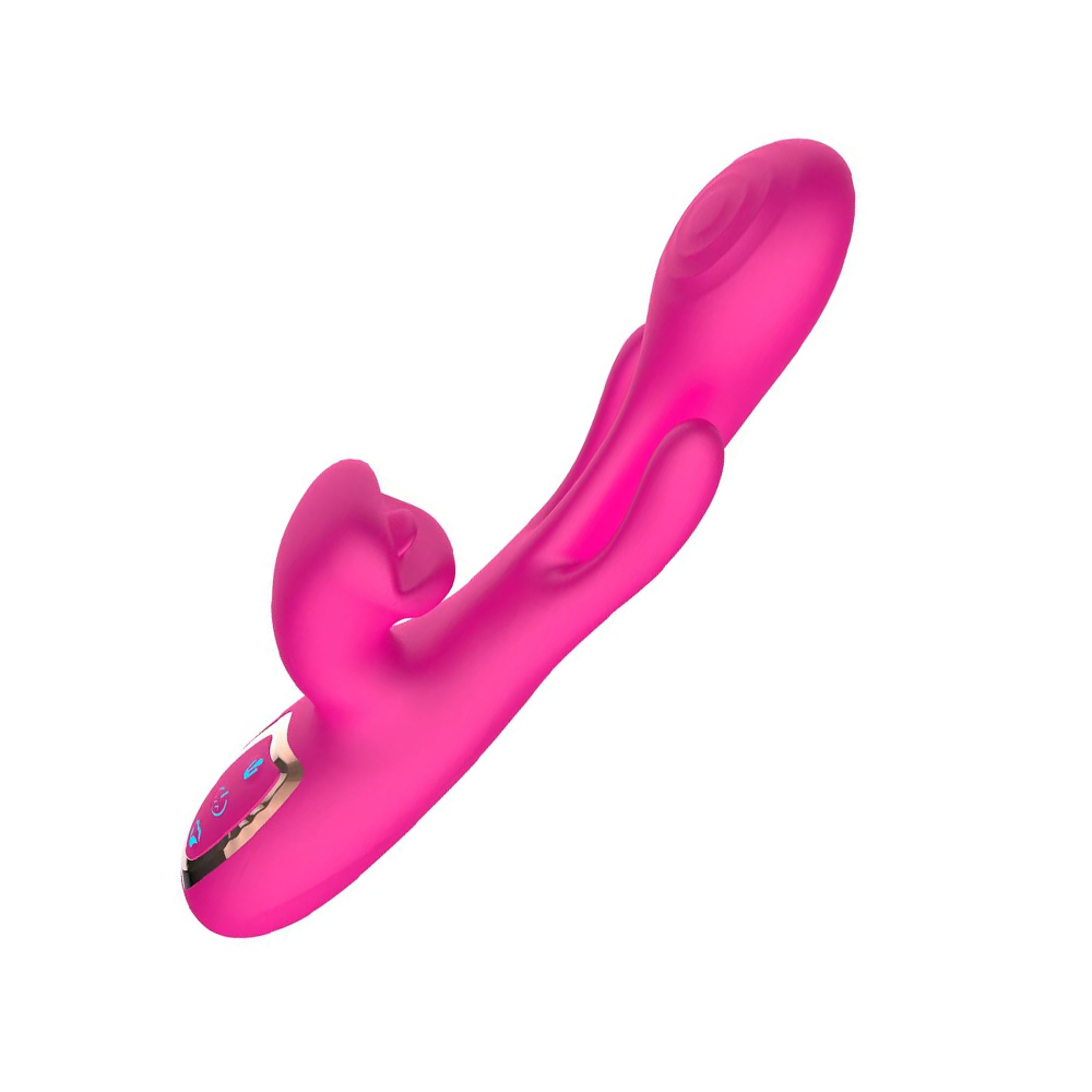 The Silicone Trio-Motion Vibrator with Magnetic Charging.