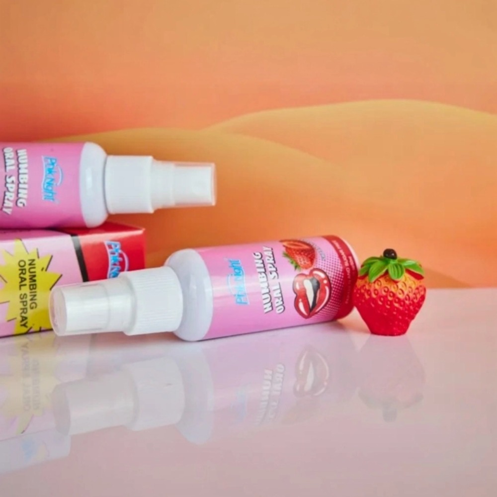 Strawberry Oral Bliss Intimate Spray - Sweet Flavor for Her & Him