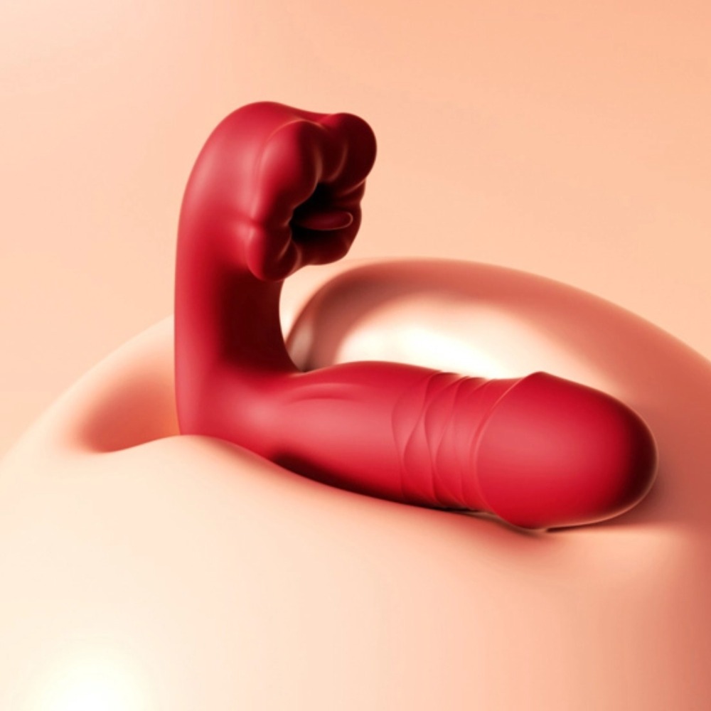 APP-Controlled Remote Vibrator for Her - Warming & Thrusting
