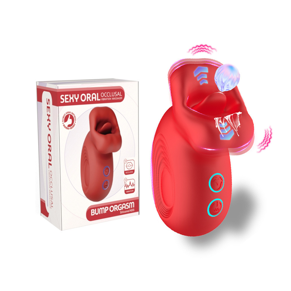 DuoLip Kissing & Biting Massager - 20 Intense Modes for Unreal Oral Sensation