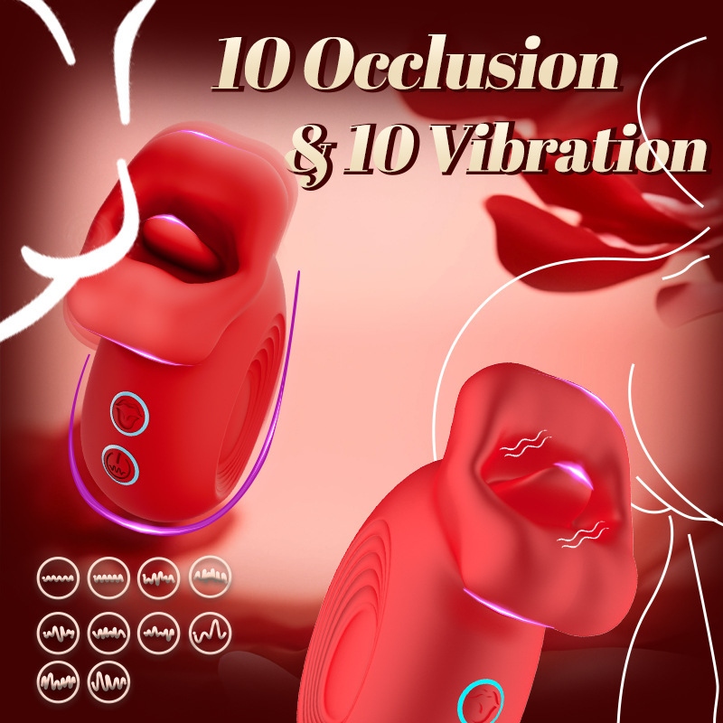 DuoLip Kissing & Biting Massager - 20 Intense Modes for Unreal Oral Sensation