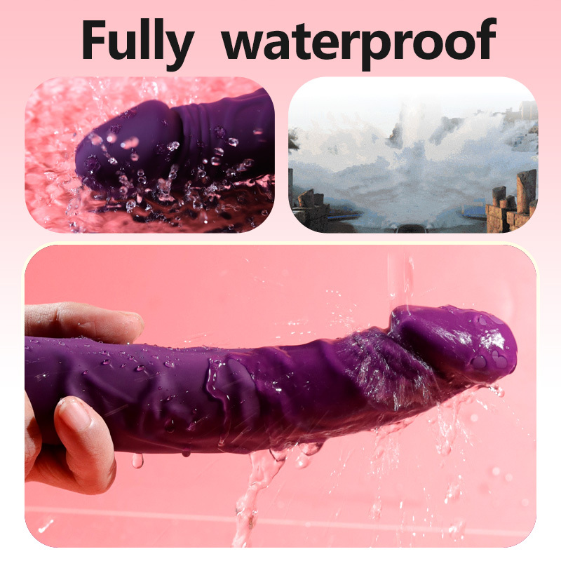 MasterGrip 10-Speed Silicone Vibrator - Realistic & Powerful for Solo/Couples Play