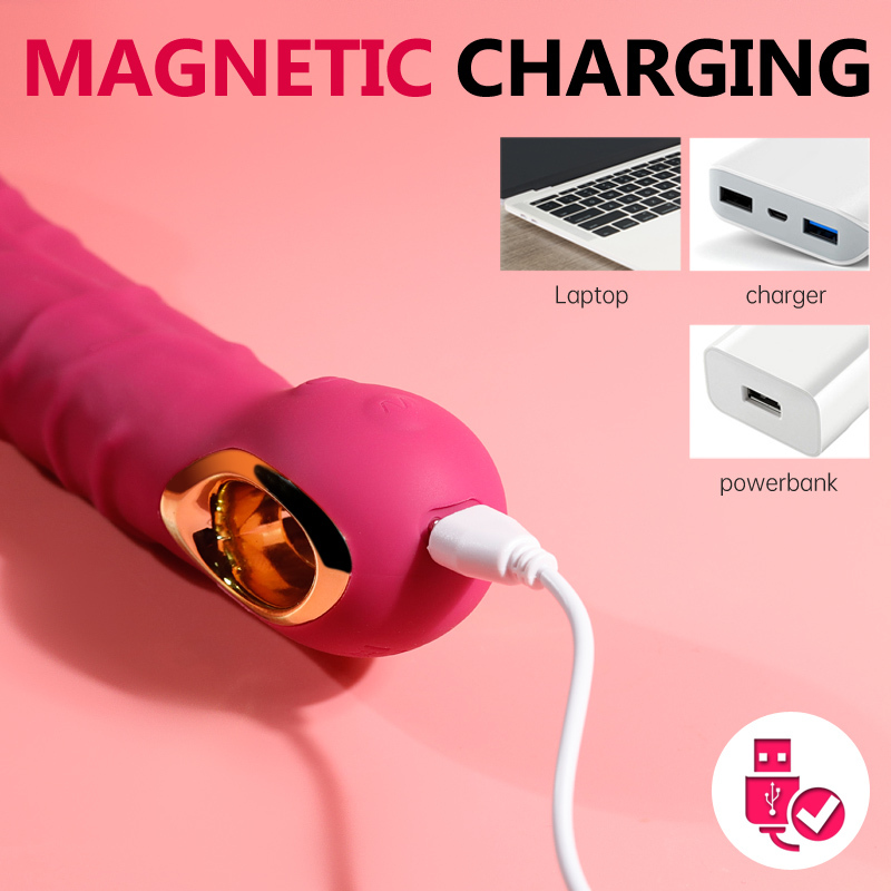 MasterGrip 10-Speed Silicone Vibrator - Realistic & Powerful for Solo/Couples Play