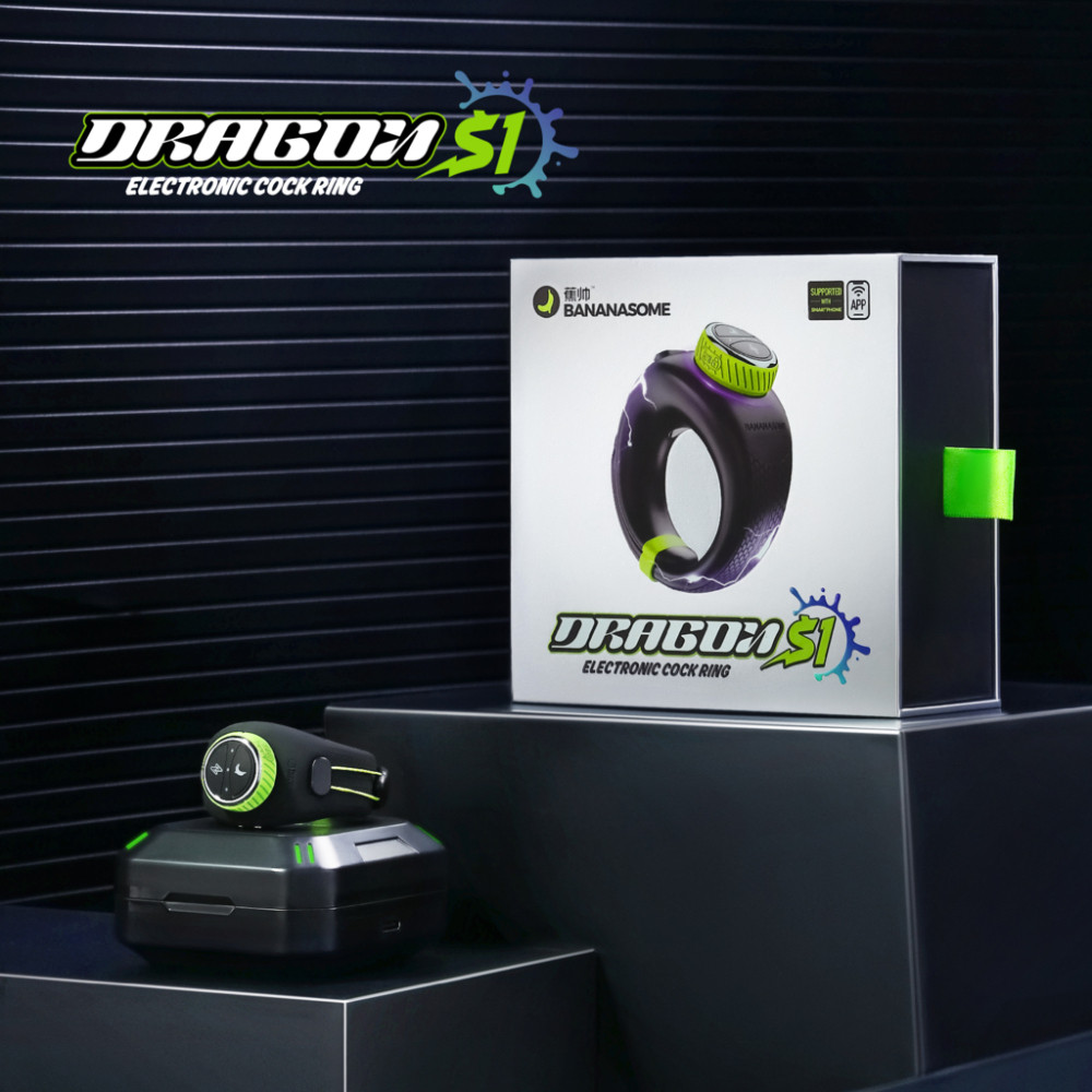 S1 Smart Ring: APP Controlled Vibration & E-Stim Cock Ring with Adjustable Snug Fit