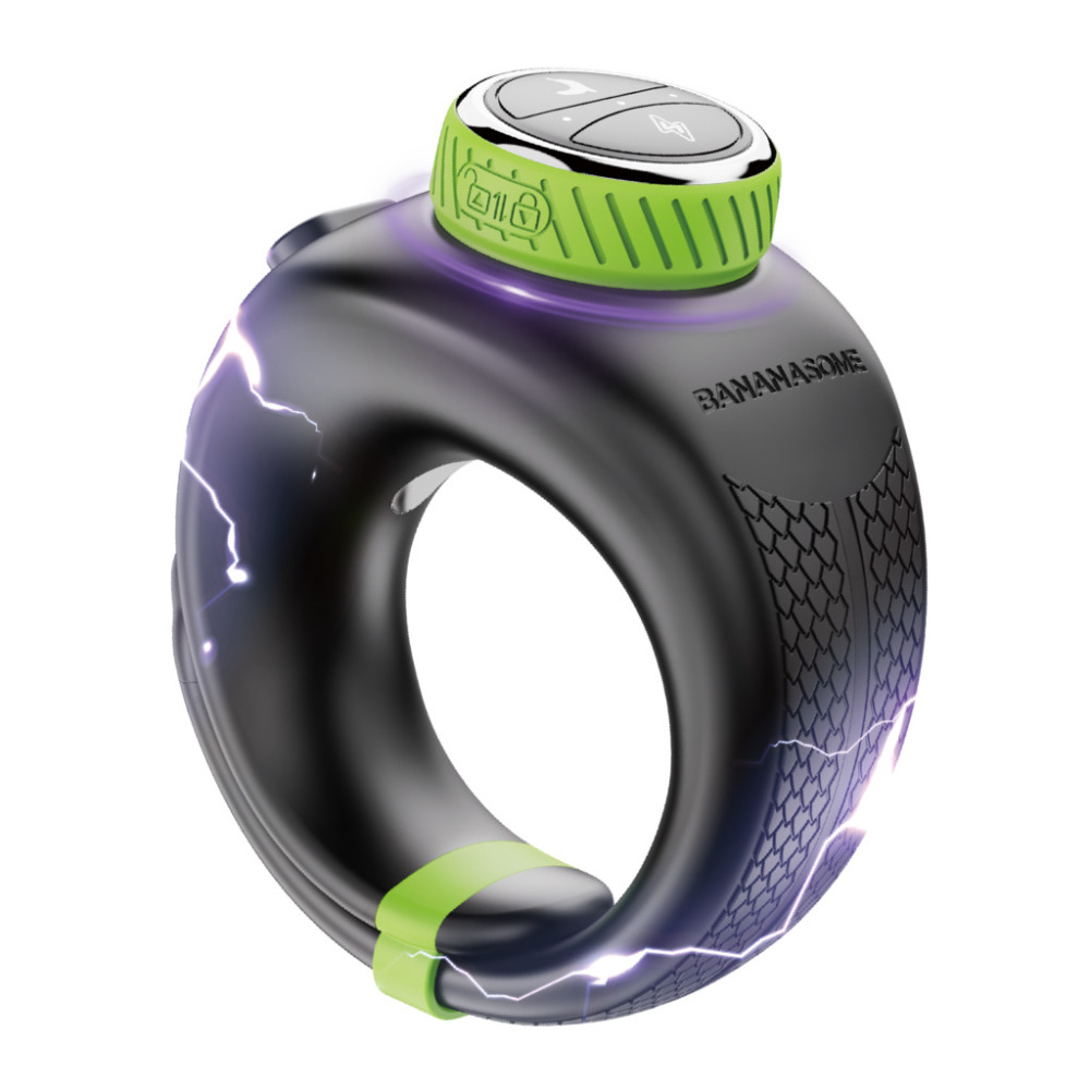 S1 Smart Ring: APP Controlled Vibration & E-Stim Cock Ring with Adjustable Snug Fit