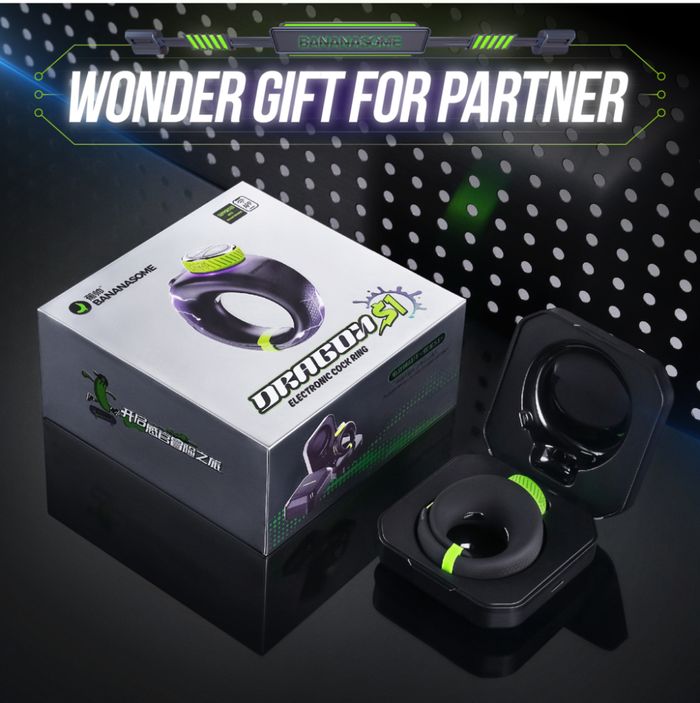 S1 Smart Ring: APP Controlled Vibration & E-Stim Cock Ring with Adjustable Snug Fit