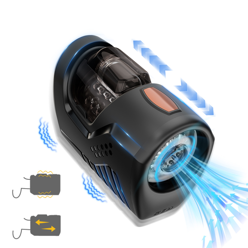 Galaxy Cup - Automatic Telescoping Stroker with See-Through Window & Magnetic Charge