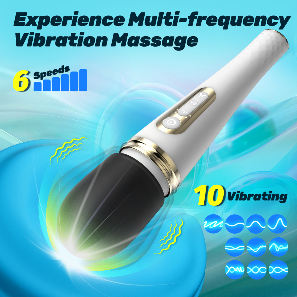 Strong earthquake AV stick, female Yin Emperor stimulation, masturbation, sex toys, male and female SM flirting, vibration massage stick, adult products