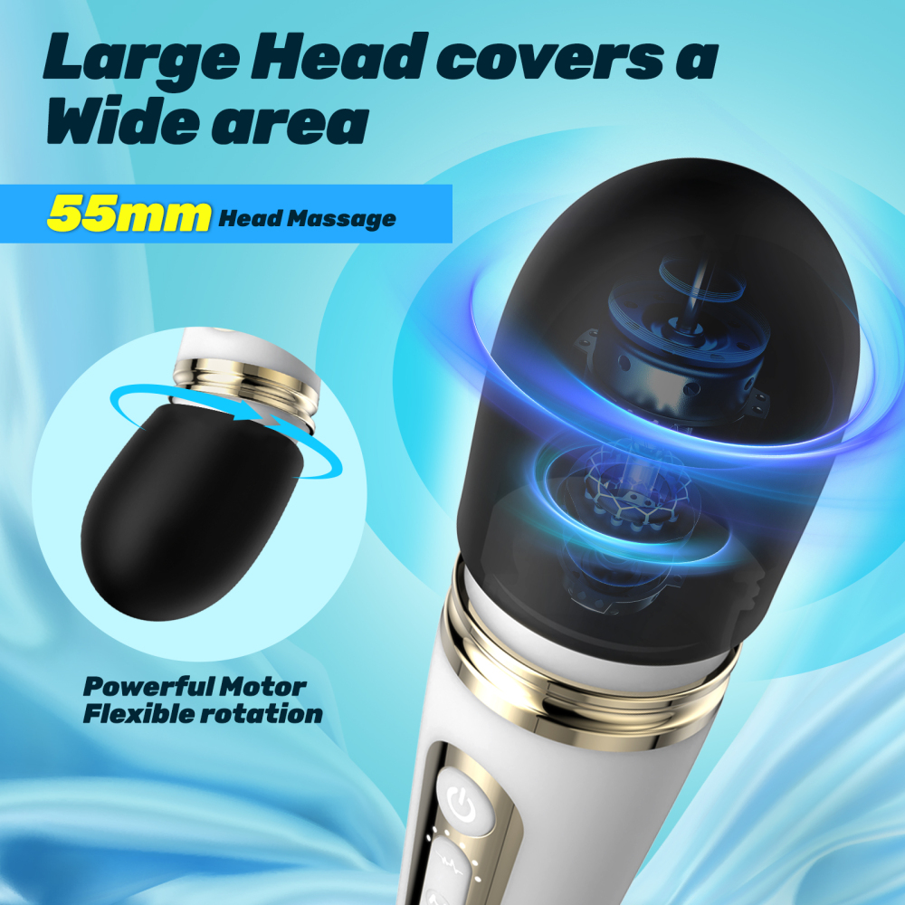 Strong earthquake AV stick, female Yin Emperor stimulation, masturbation, sex toys, male and female SM flirting, vibration massage stick, adult products