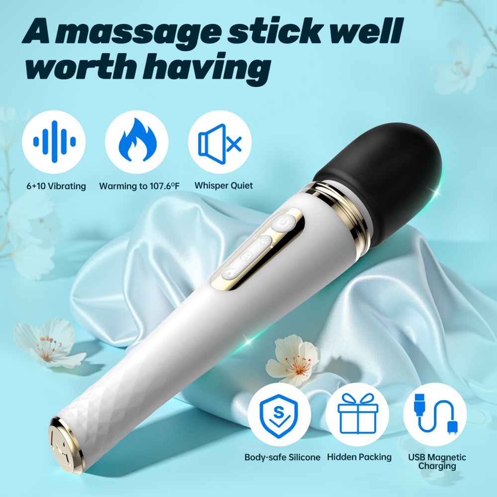 Strong earthquake AV stick, female Yin Emperor stimulation, masturbation, sex toys, male and female SM flirting, vibration massage stick, adult products