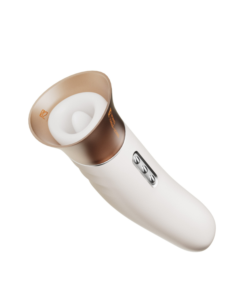 Licking vibrator -Gentle explorationon the soft tip