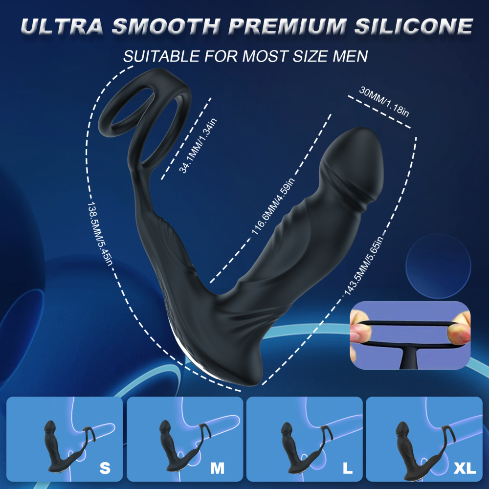 4 in 1 APP Controlled Anal Vibrator