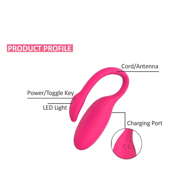 Remote-Control Thrusting Bullet Vibrator