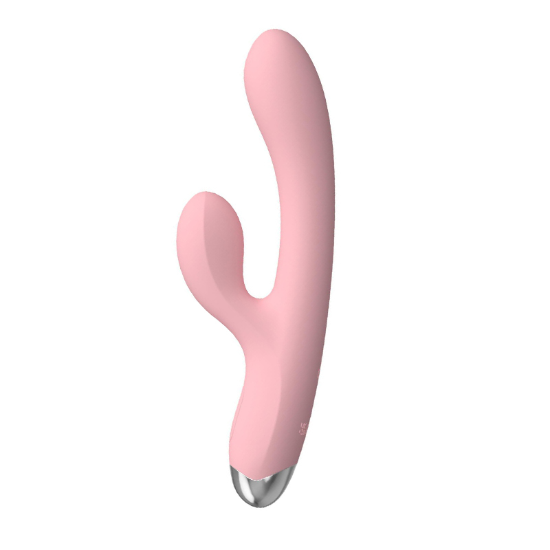 Heated & Bendable Dual Vibrator for Inner & Outer Pleasure